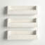 Tablette flottante en bois de pin Burch-24825507