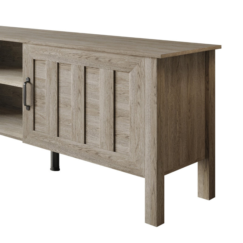 Meuble télé 71 po Opelika, Gris antique