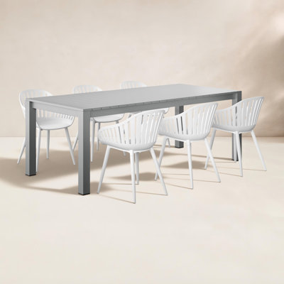 Anautica 87" Patio Dining Set