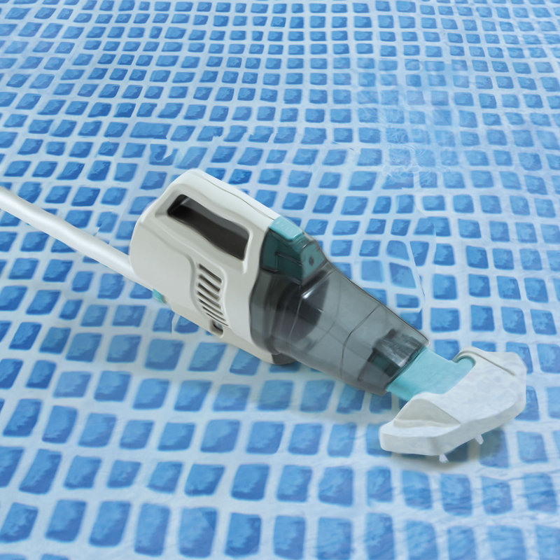 Aspirateur de piscine télescopique sans fil rechargeable Intex ZR200