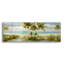 Art mural en verre tropical 12 po par DAG, Inc, 36 po x 12 po-673028330
