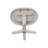 Wabash Solid Wood Extendable Pedestal Base Dining Table-1099323540