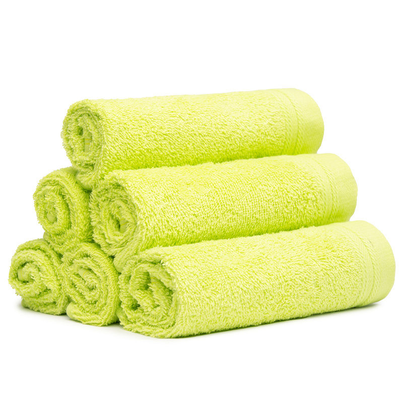 Alexandra 100% Cotton Washcloth Towel, Applegreen