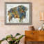 Plains Icon - Cadre photo, reproduction d'art sur toile-1036530617-1036530616
