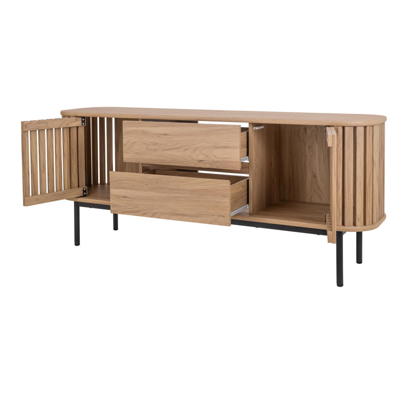 Bratchell 2-Piece Living Room Table Set, 2 Pieces: TV Stand, Coffee Table