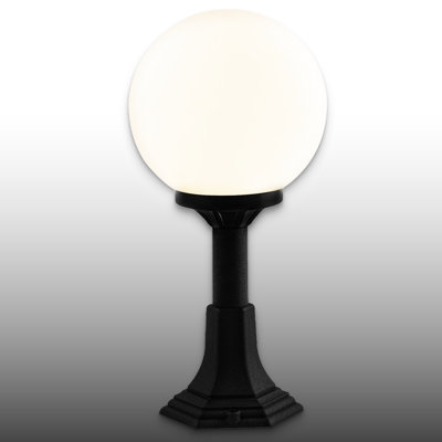 20'' Tall Globe Outdoor Floor Lamp