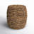 Blaire Handwoven Rattan Drum End Table