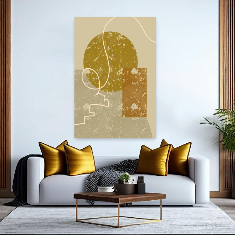Art contemporain, art contemporain abstrait, H 60 po x l 40 po