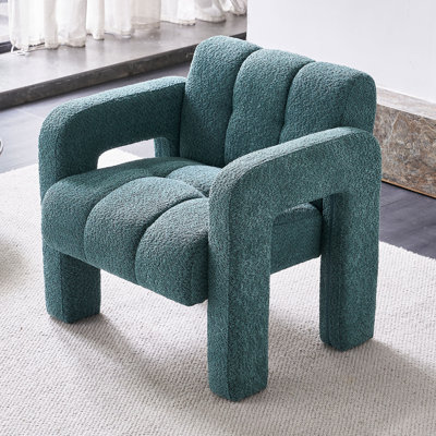 Chaise d'appoint pratique et large rembourrée