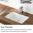 Deervalley Ursa 22" X 16" White Rectangular Vitreous China Undermount Bathroom Sink With Overflow