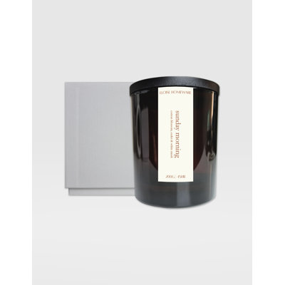 Sunday Morning Scented Jar Candle
