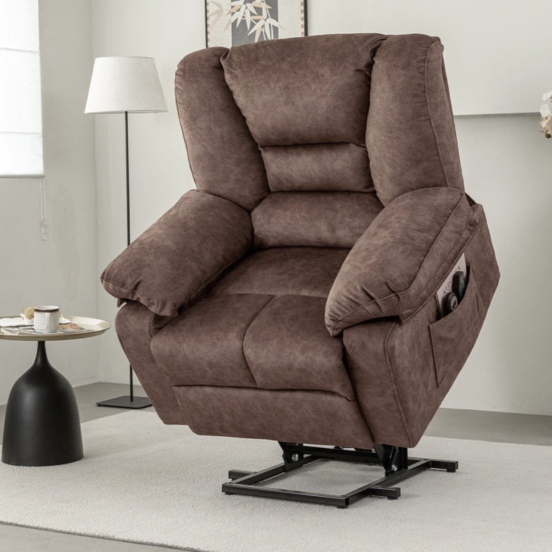 Fauteuil inclinable électrique Power Lift, Brun