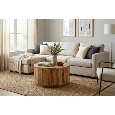 Vioria Solid Wood Single Coffee Table