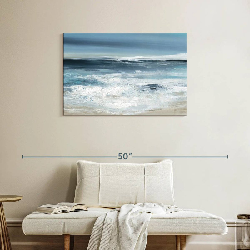 Avery Long Beach Waves, H 24 po x l 36 po