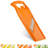 Borner Wave-waffle Power Grater, Orange-115712606