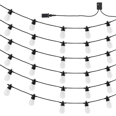 Waden RGB Outdoor String Lights Waterproof Patio Lights with APP Control