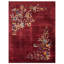 Luxurious Deep Red Color Soft Wool Pile Antique Deco Chinese Rug