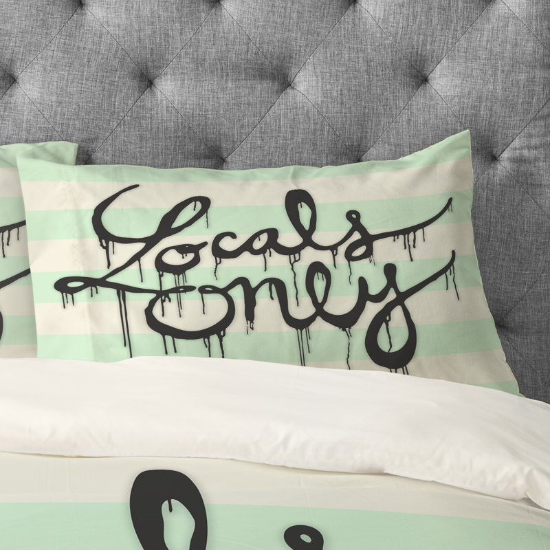 Wesley Bird Locals Only Pillowcase, King