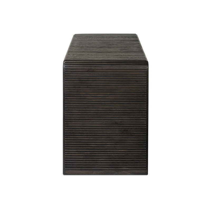 Leo 80'' W Console Table, Black