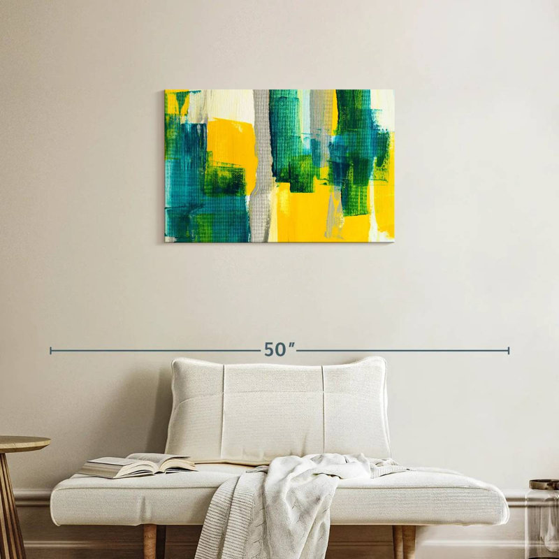 Avery révélant le bleu sarcelle II, H 20 po x l 30 po