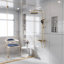 3-Function Exposed Shower System With Tub Spout, 10.8" Round Rain Shower Head & Handheld Shower-120234895