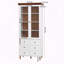 Armoire de rangement vitrée