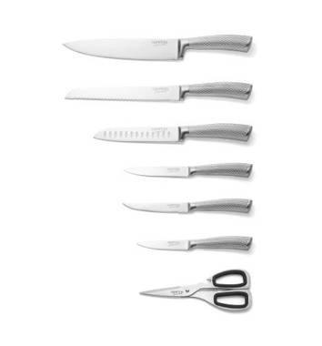Hampton Forge™ Brighton - 14 Piece Knife Block Set, Full Tang, Triple  Rivets 