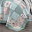 Pre-Washed Cotton Floral Ruffled Patchwork Quilt Set-113246480-111686849