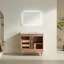 Meuble-lavabo autoportant moderne avec lavabo simple-1291591282