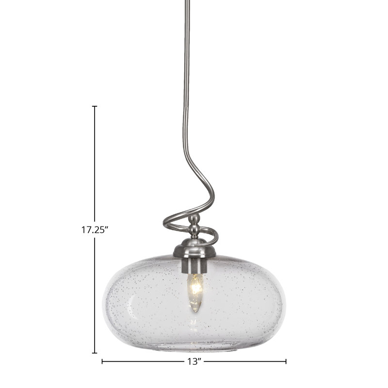 Luminaire suspendu Capri Capri, Nickel brossé