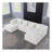modular sofa  BEIGE  chenille fabric,  simple and grand, the seat and back is very soft. this is also a