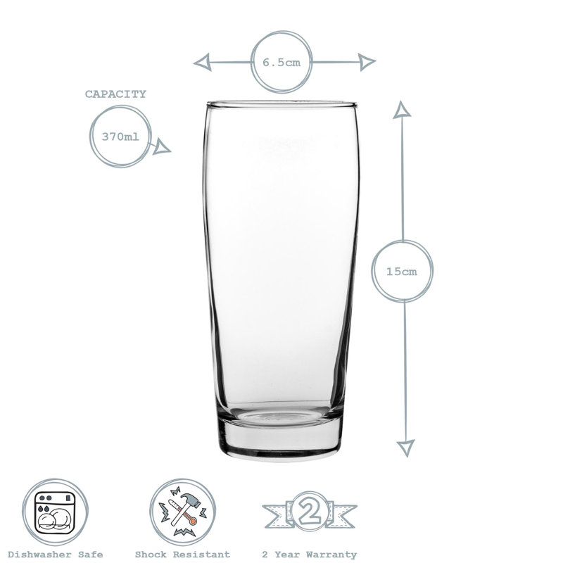 Bardi 370ml Highball Glass, 24