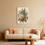 Bouquet floral, ensemble de 1 reproduction d'art sur toile tendue-1367202981