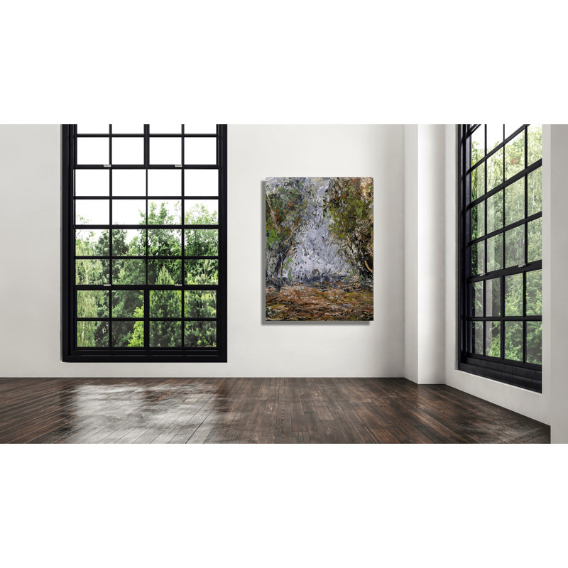 Bientot - reproduction d'art sur toile, Toile encadrée noire, H 25,5 po x l 21,5 po x P 1,75 po