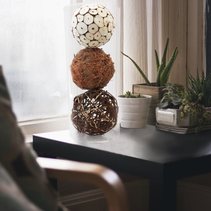 6 boules décoratives pour bols Schall