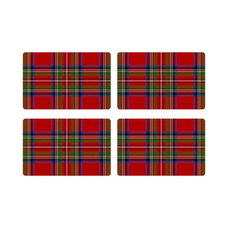 Vegan Leather Retangle Placemats