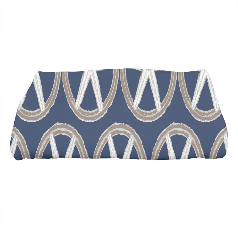 Serviette de bain Aksel, Bleu marine