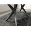 Freeform 4 Solid Wood Top Metal Base Dining Table-47779491-47779493-47779496
