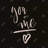 You + me - 32"x32" art on canvas