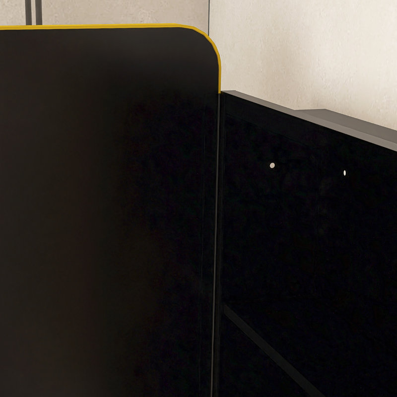Armoire à pharmacie Oberlin, Or / noir mat, H 30 po x l 24 po x P 4,9 po