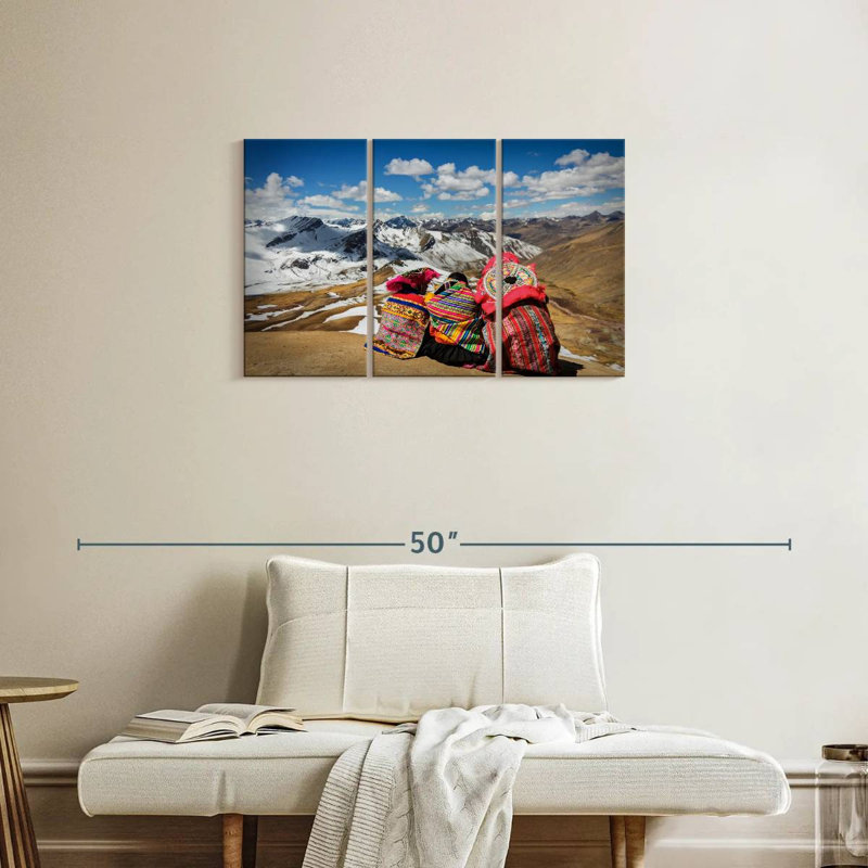 Nicci Natives Of Cusco, 36" H x 57" W