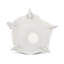Coral Bowl, Matte White