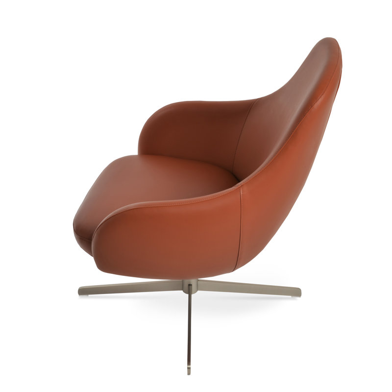 Fauteuil pivotant 4 étoiles Gazel, Cannelle