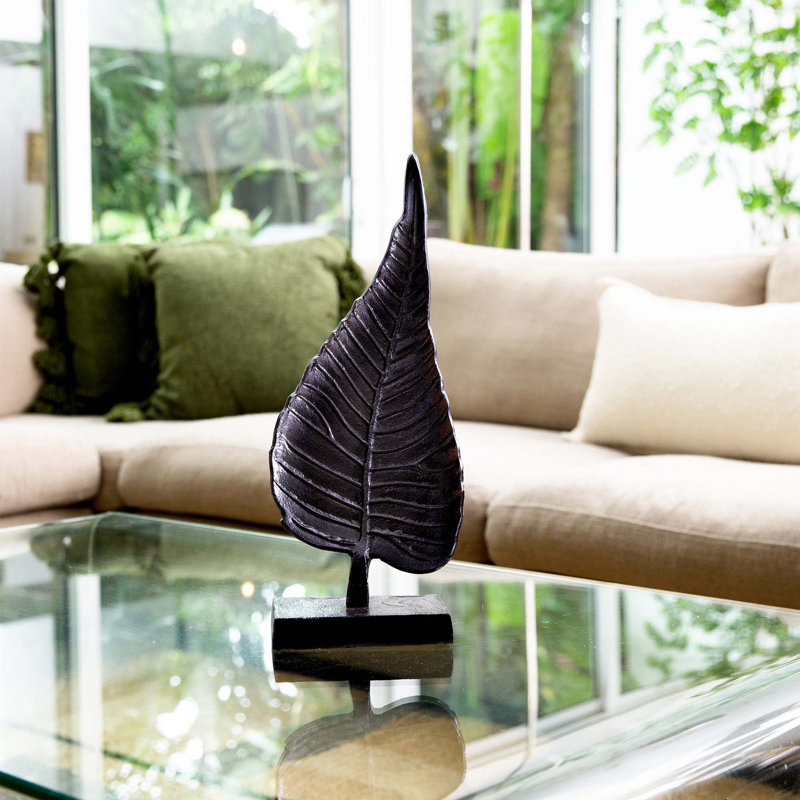 Sculpture feuille anary