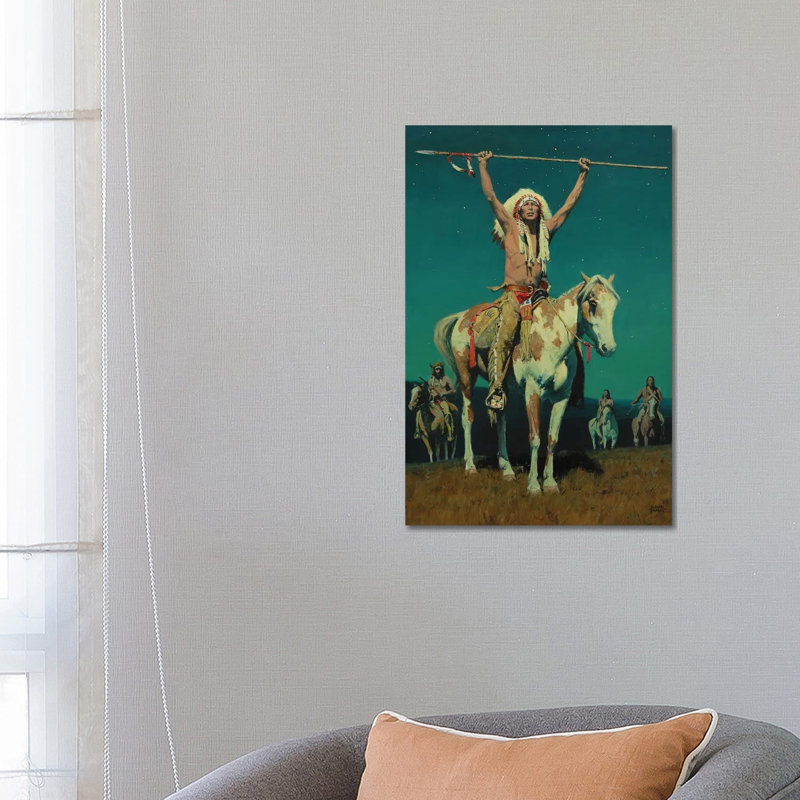 Moon Blessings By David Mann - Wrapped Canvas Painting by David Mann - Wrapped Canvas Painting, 66.04 cm H x 45.72 cm W