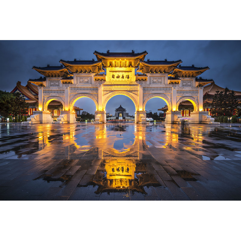 Baddesley Taipei, Taïwan - photographie sur toile tendue, H 8 po x l 12 po