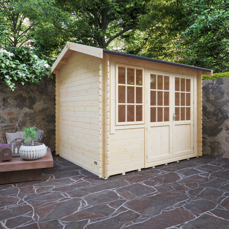 The Persian Tongue & Groove Log Cabin 10x8w