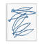 Giclée encadrée de poisson minimaliste, design par Lil 'Rue-2145171145-2145171157