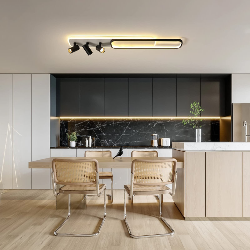 Elysian 5 - Light 43.3" Rectangle LED Flush Mount