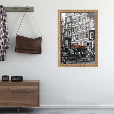 Leannah Gold Wood Picture Frame